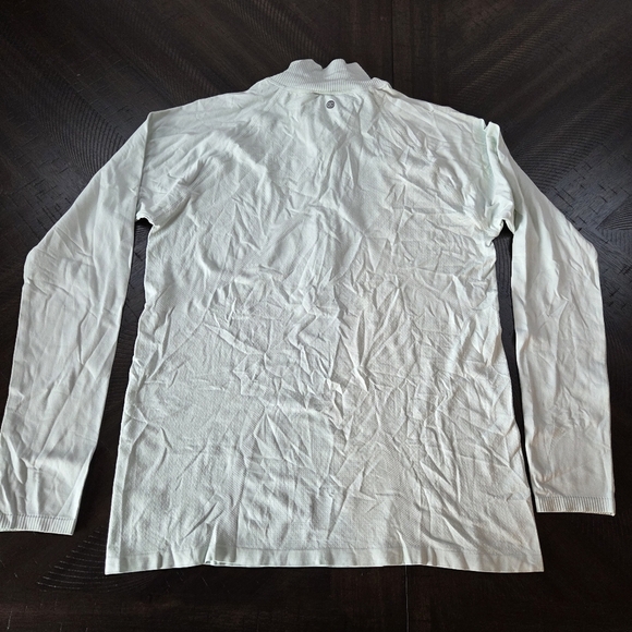 CALIA Seamless Golf Quarter-Zip Pullover Mint Candy Women's Large New Texas - Picture 9 of 12